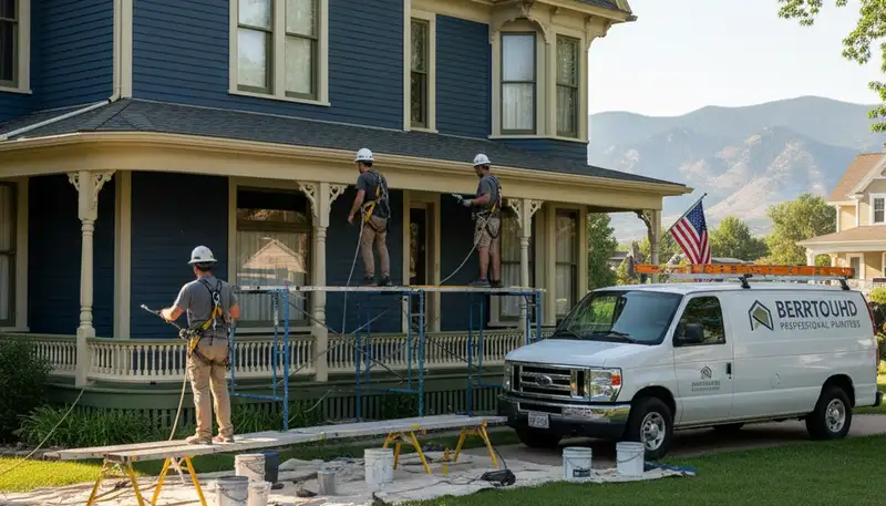 Loveland, CO painting contractor providing professional interior and exterior house painting services