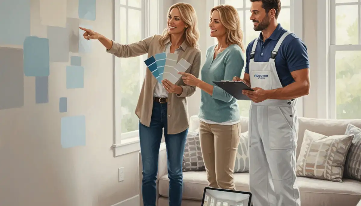Loveland, CO color consultation for homes with paint swatches and expert palette guidance