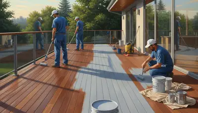 Deck painting service in Loveland, CO for protecting and refreshing outdoor wood surfaces