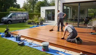 Deck staining service in Loveland, CO for durable wood protection and curb appeal