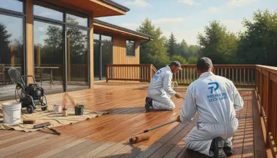 Deck staining service in Loveland, CO for weather-resistant wood protection