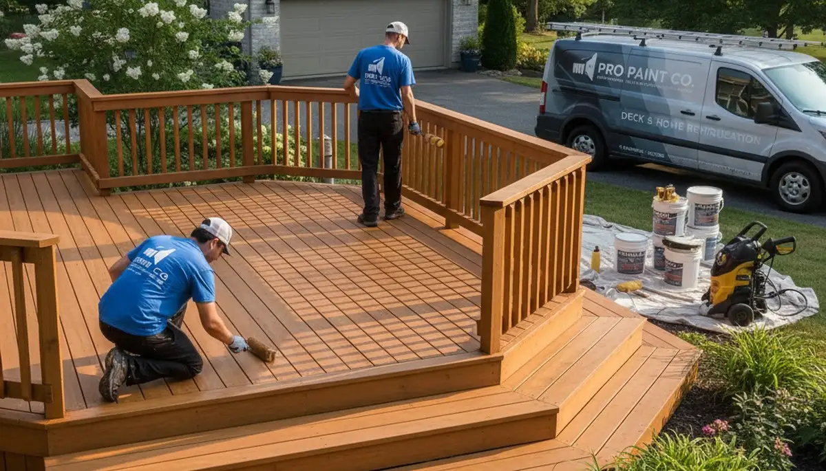 Deck staining service in Loveland, CO for wood protection and lasting curb appeal