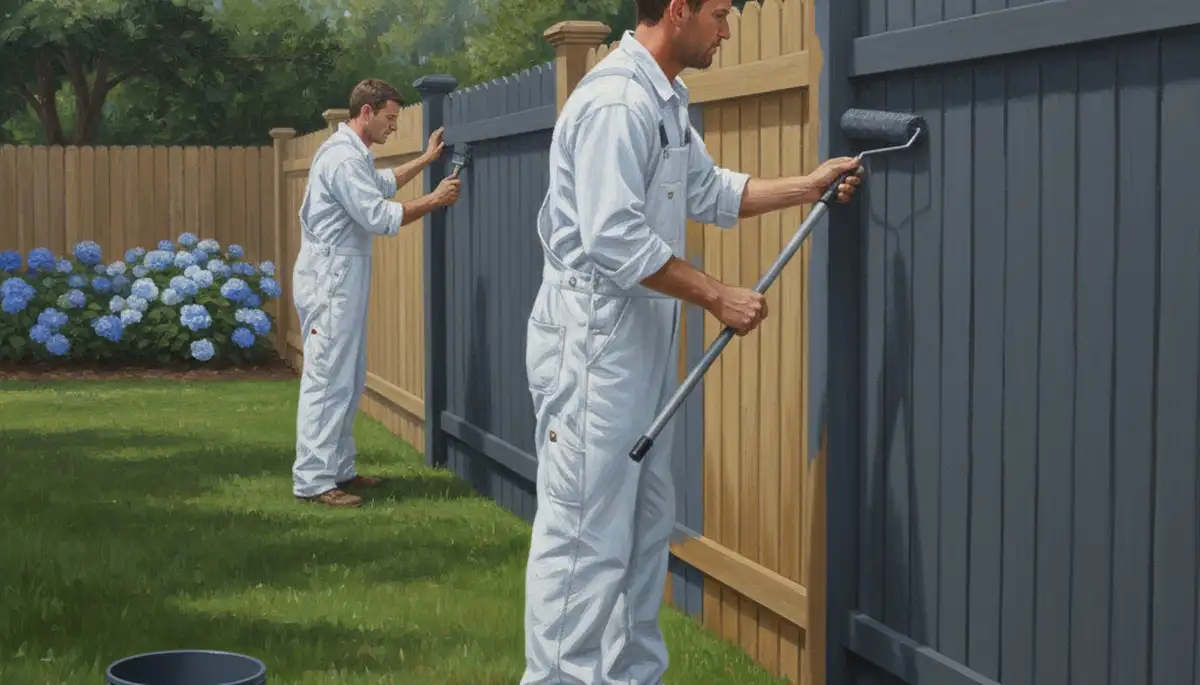Loveland, CO fence painting by Loveland Paint Pros for durable, UV-resistant exterior protection