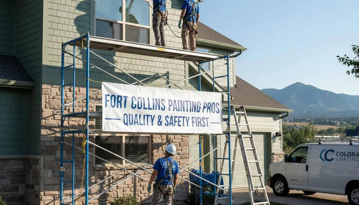 Professional painting company serving Loveland, CO for interior and exterior home painting services