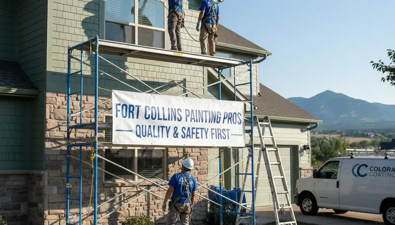 Professional painting company serving Loveland, CO for interior and exterior home painting services