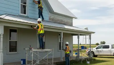 Painting contractors in Loveland, CO providing professional interior and exterior house painting services