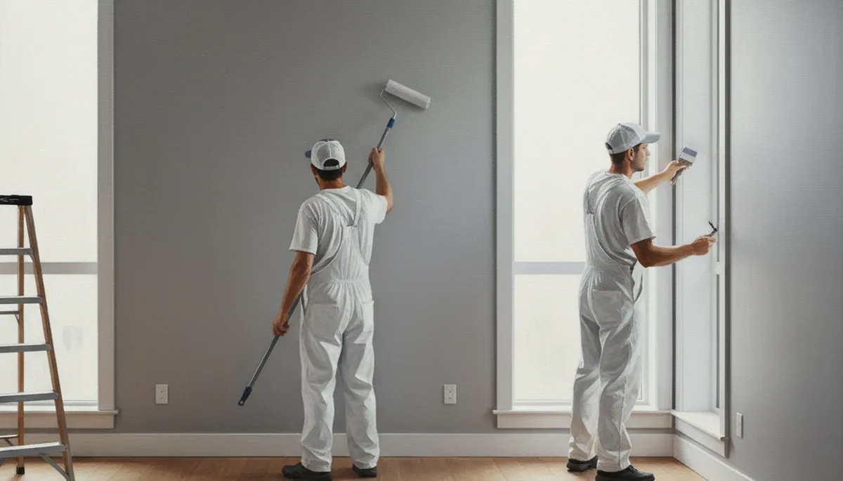 Interior house painting in Loveland, CO by Loveland Paint Pros with drywall and trim prep