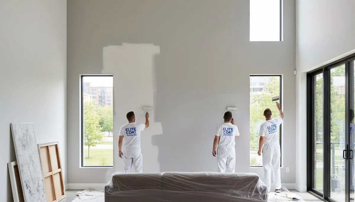 Interior house painting in Loveland, CO by Loveland Paint Pros for walls, trim, and ceilings