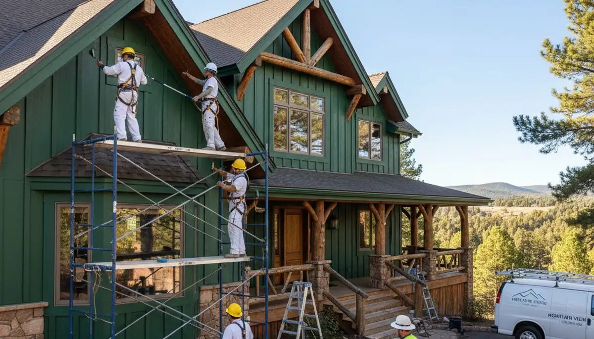 Loveland, CO painting contractor providing professional interior and exterior painting services