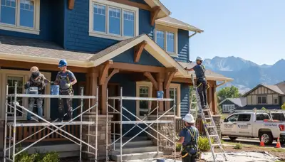 Painting contractor in Loveland, CO providing professional interior and exterior painting services