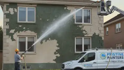 Loveland, CO pressure washing for exterior surfaces at Loveland Paint Pros
