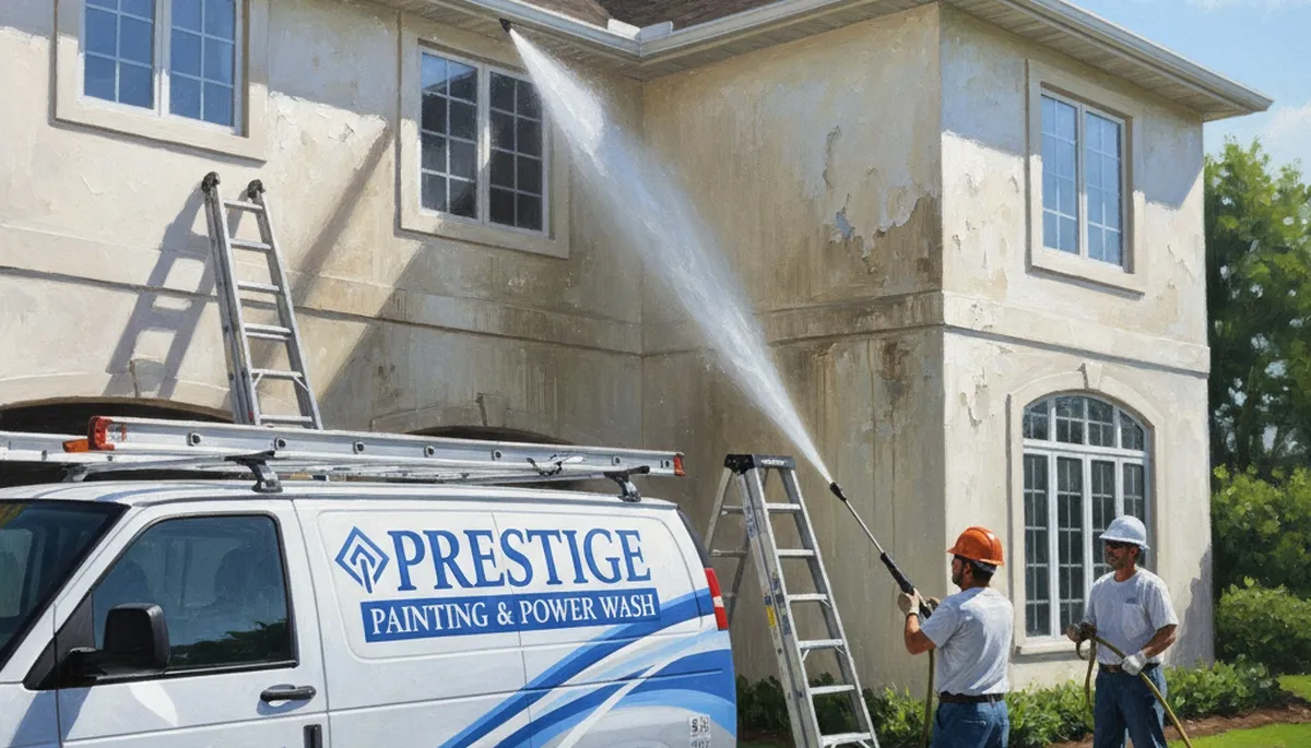 Loveland, CO pressure cleaning service for exterior surfaces by Loveland Paint Pros