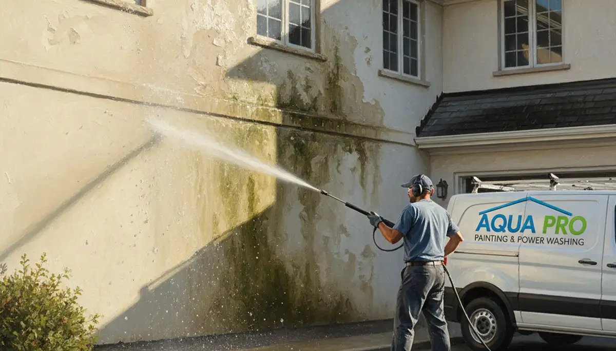 Loveland, CO pressure cleaning service for exterior surfaces and curb appeal maintenance
