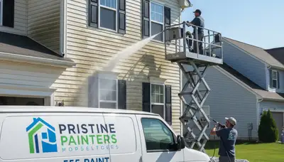 Vinyl siding pressure cleaning service in Loveland, CO by Loveland Paint Pros